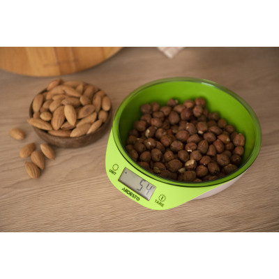 Весы кухонные Ardesto SCK-900BGR макс. вага 5 кг/білий+зелений (SCK-900BGR) Винница - изображение 8