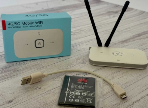 Мобільний 4G LTE WiFi роутер Huawei E5573 + термінальні антенки 3дБ. Харків - фото 1