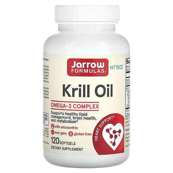 Масло криля Jarrow Formulas Krill Oil 120 гел капс Киев