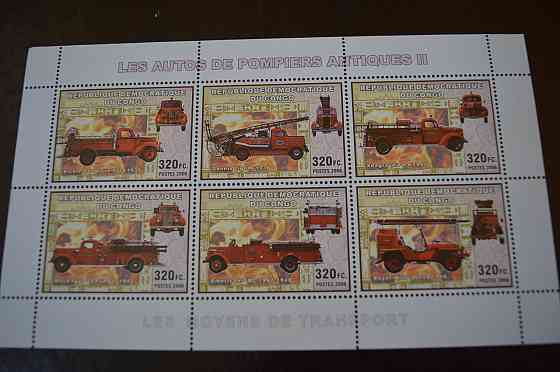 Коно. Марки. Транспорт. Блок. 2006 рік (А-23) Полтава