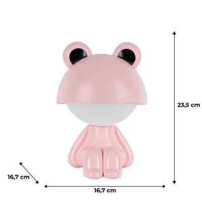 Нічник Kite Світильник LED з акумулятором Cute Froggy, рожевий (K25-316-3-2) Вінниця