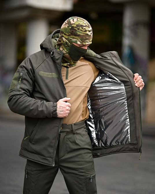Зимовий тактичний костюм gamma original олива ПП8165 Одеса - фото 7