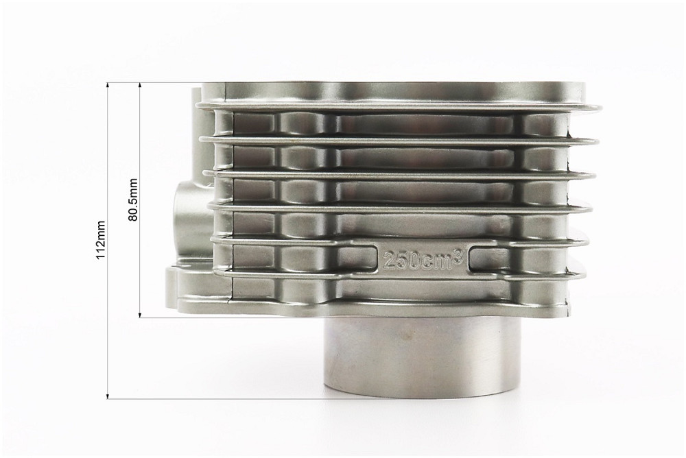 Циліндр к-кт (ЦПГ) 300cc Ø70мм, висота 80,5/112мм, палець 16мм, водяне охолодження Китай Київ - фото 5