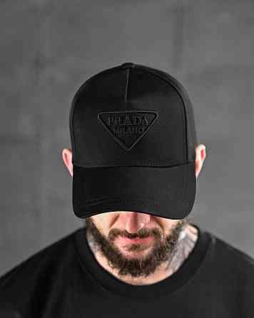 Бейсболка Prada black ДЛ6594 Киев