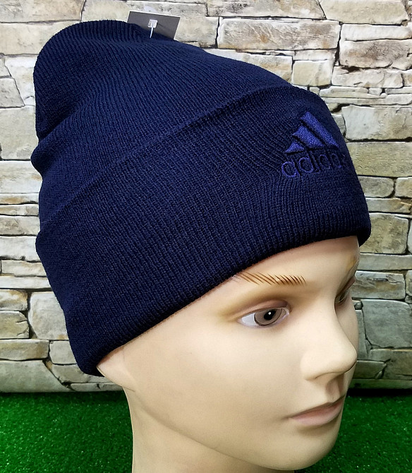 Шапка лопата стильная с отворотом  Adidas Originals Киев - изображение 3