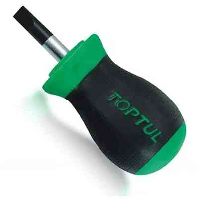 Отвертка Toptul короткая шлицевая 4x25 мм (FABB0403) Винница