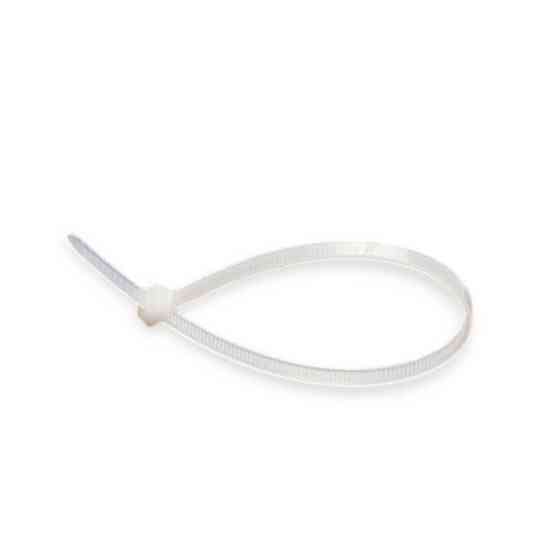 Хомут 250 x 7,6 белый, d 4-65мм, 55кг пластиковый Мукачево