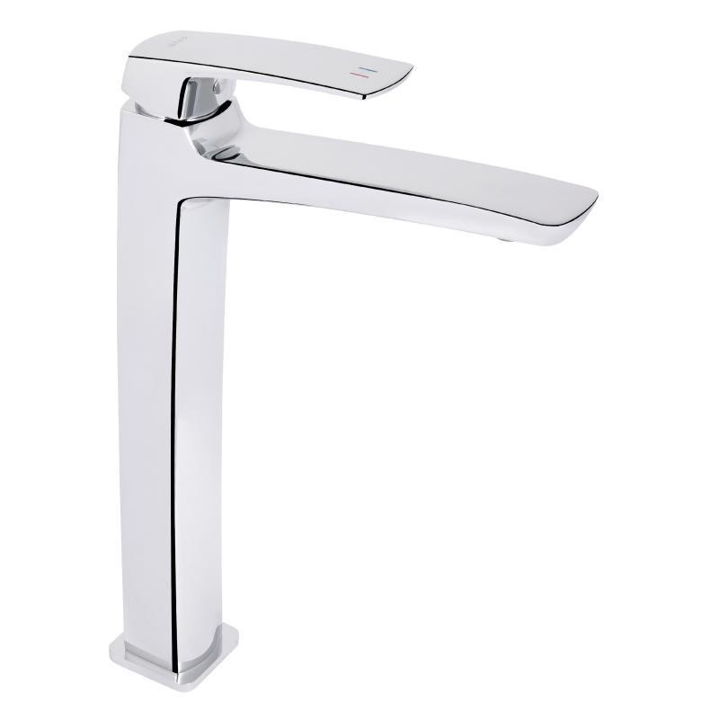 Смеситель для раковины Qtap Tern QTTER269CRM47585 (k30), однорычажный, высокий, Chrome Харьков - изображение 1