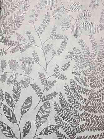 Обои виниловые на флизелине AS creation The Bos 0.53х10 листья ветки серебристые на мятном зеленом Киев