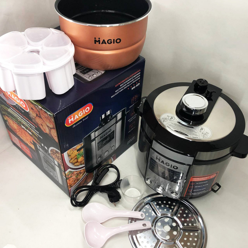 Скороварка 5л, Хороша бюджетна мультиварка, Чудова мультиварка для приготування їжі NC-64 Львів - фото 19