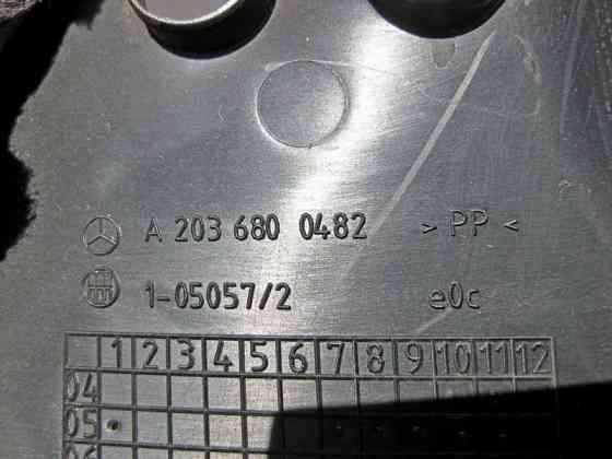 Mercedes-Benz  A2036800482 Ліва нижня накладка - кришка панелі приладів - торпеди C-Class W203 CLC Sportcoupe C203 CLK C209 Одеса