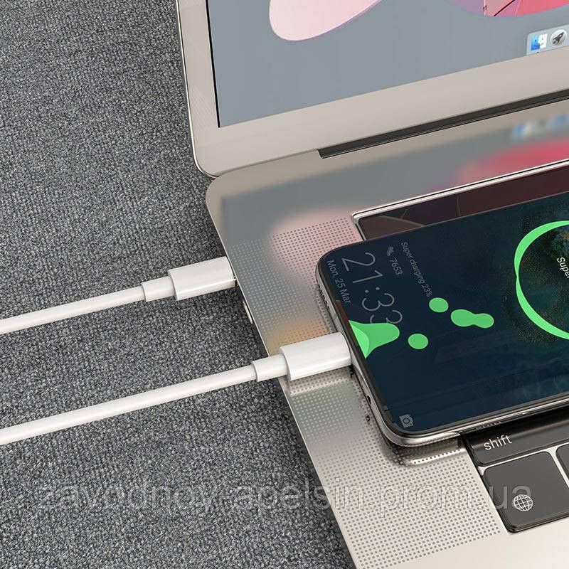 PD кабель type-C to type-C 100W 5A 2m (hoco) Одеса - фото 2