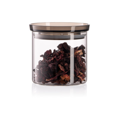 Ємність для сипучих продуктів Ardesto Fresh скло, пластик 500 мл (AR1305SF) Вінниця - фото 3