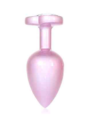 Анальна пробка - Jewellery Pearl Pink Heart Plug Clear L Sex Aura Київ