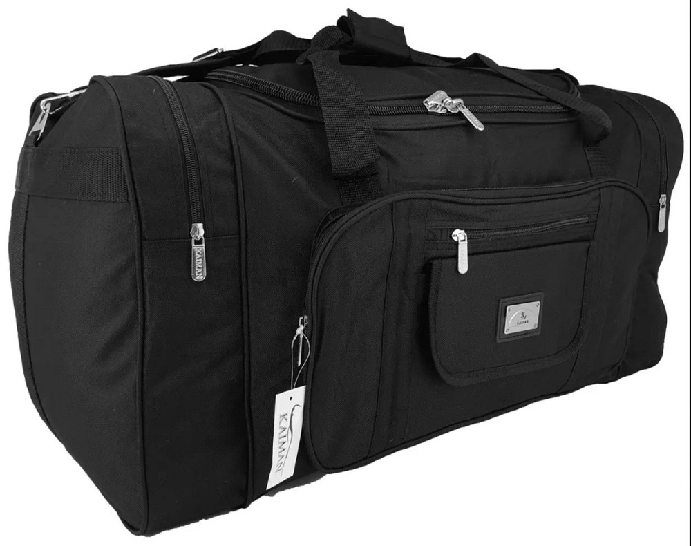 Сумка дорожня KAIMAN 70 см чорна S700701 Київ - фото 3