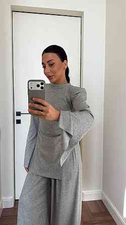 Жіночий стильний повсякденний костюм із віскози Меланж, 42/46 Одеса