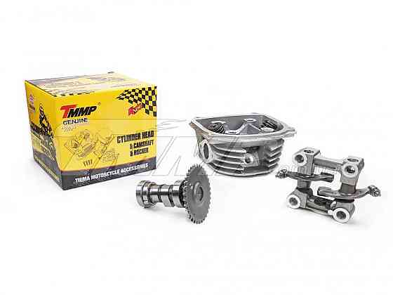 Головка цилиндра скутер 4 Т китай 150 (в сборе, без крышки) -4 Мукачево