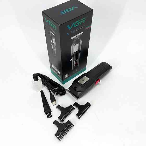 Машинка для стрижки волосся з акумулятором VGR V-918, Професійна електрична машинка для стрижки XF-32 Івано-Франківськ