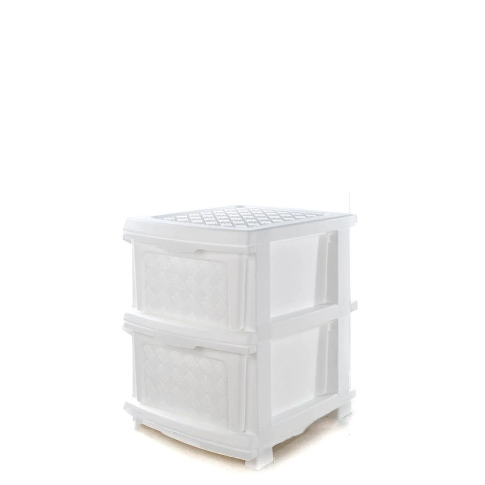 Комод пластиковый белый R-Plastic 