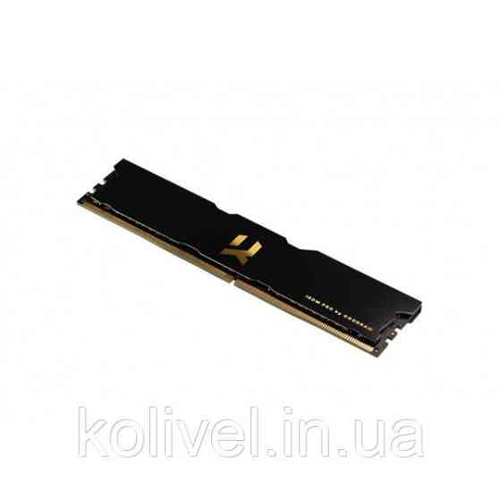 DDR4 16Gb 4000MHz (2*8Gb) GoodRAM IRDM PRO PITCH BLACK, Kit Retail (IRP-4000D4V64L18S/16GDC) Киев