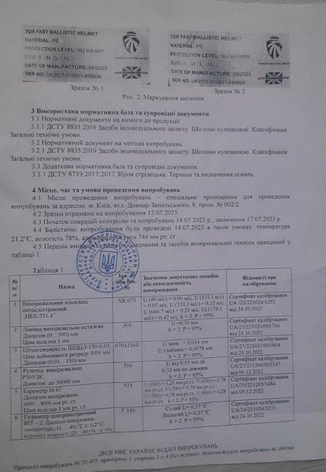 Баллистический шлем Fast oliva  ВТ7763 Одесса - изображение 9