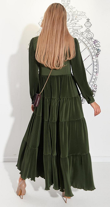 Шовкове плаття плісе (44) Київ - фото 7