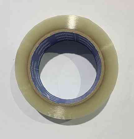 Клейкая лента упаковочная прозрачная MUSTANG 45мм х 100м Ровно