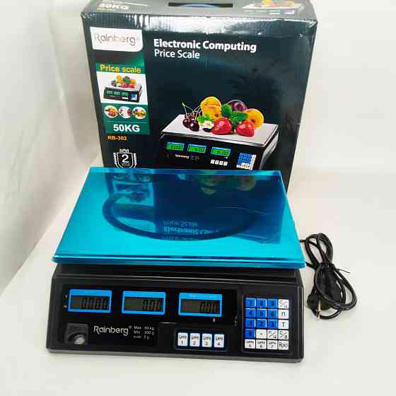 Бытовые электронные весы для магазина, Весы электронные торговые цифровые Компактные для бизнеса BL-99 Львов