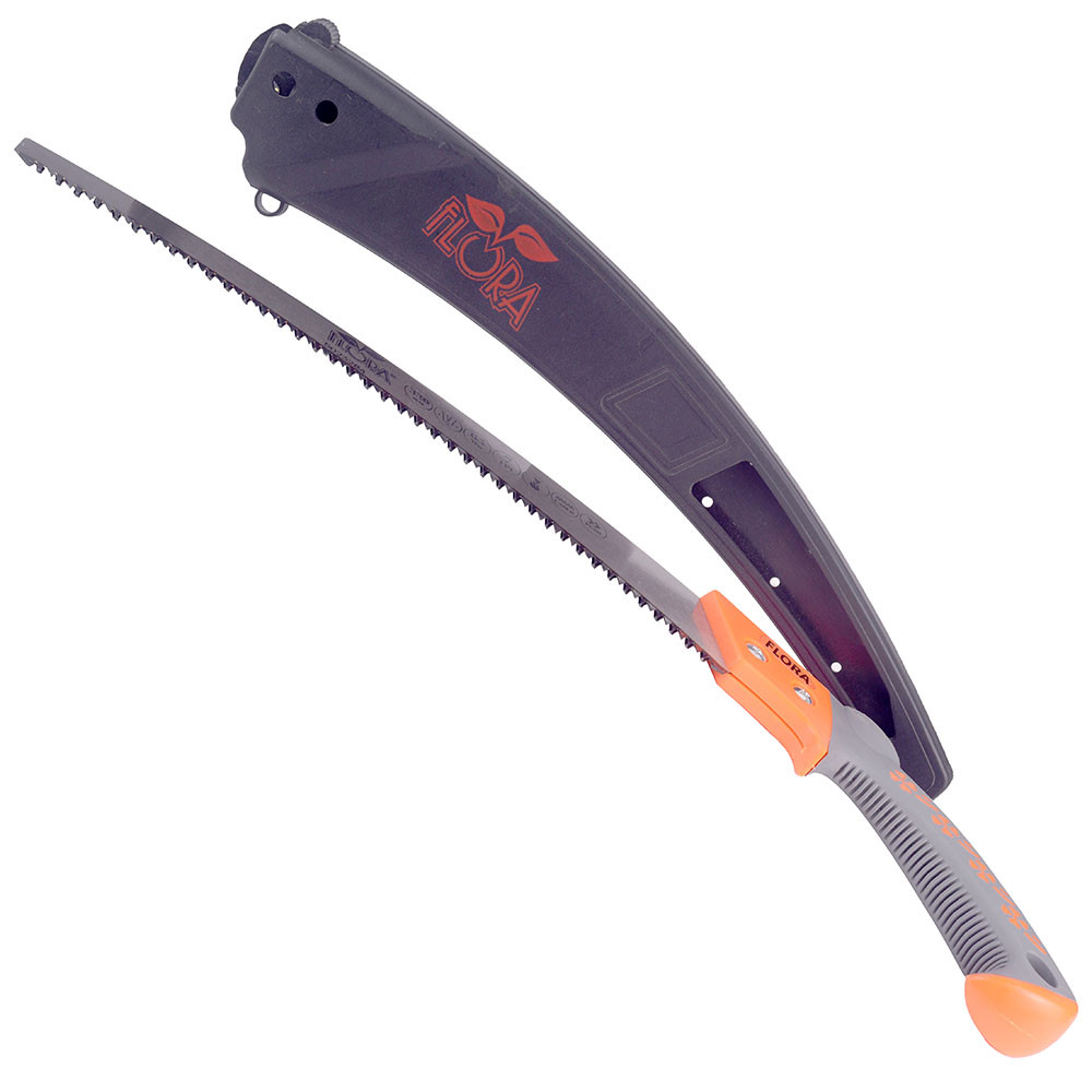 Flora Пила садовая изогнутая 330мм 7TPI с чехлом FLORA (5023284) Коломия - фото 5
