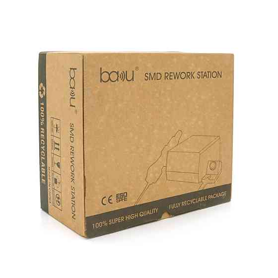 Паяльная станция BAKU BA-942D с цифровой индикацией на фен и на паяльник, DC:110-240V, 4A,700W, 5 кг Киев