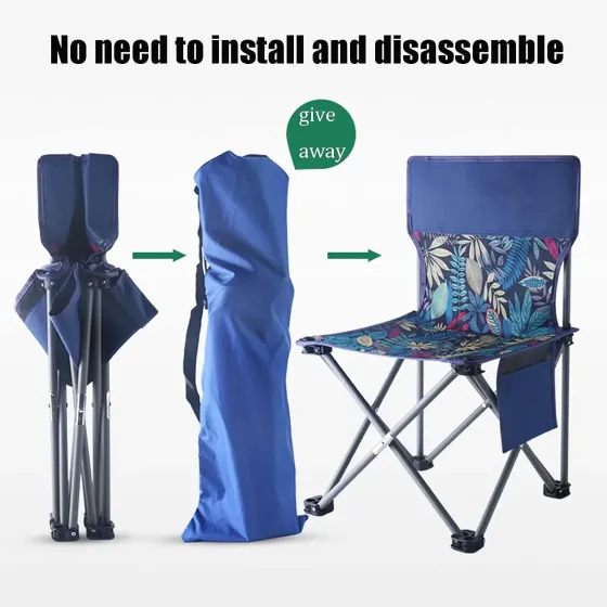 Стол + 2 стула STD-02 стол складной прямоугольный коричневый,(Д530*Ш550*В500мм), стулья металл+ткань (40*40*35), сумка Коломия