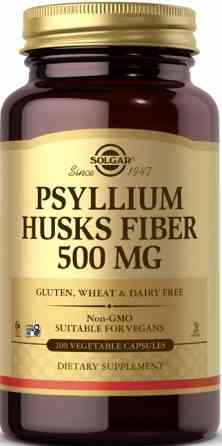 Псиллиум Solgar Psyllium Husks Fiber 500 mg 200 капс Киев