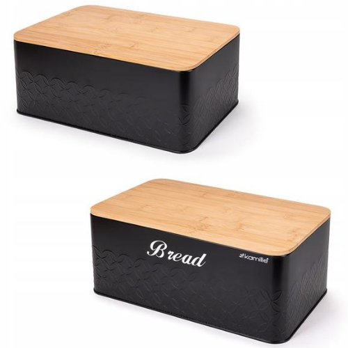 Хлібниця 35,5*21,5*19,5см бамбук/нержавіюча сталь 1127 KAMILLE Житомир - изображение 5