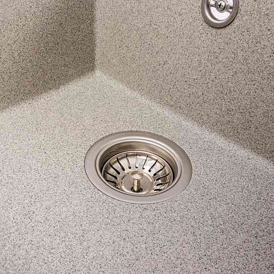 Гранітна мийка для кухні VALESO SOLID 7843 матова Сірий Коломыя