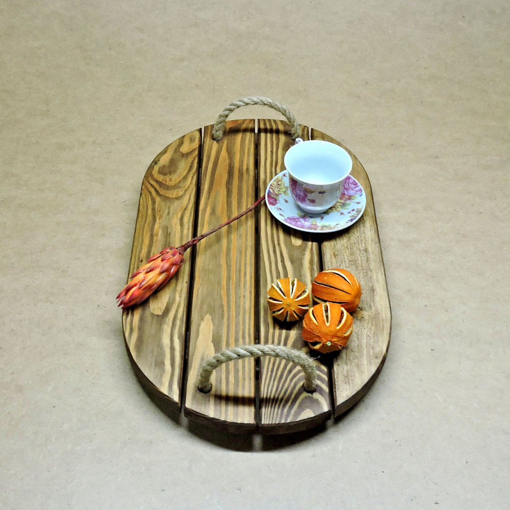 Поднос деревянный 