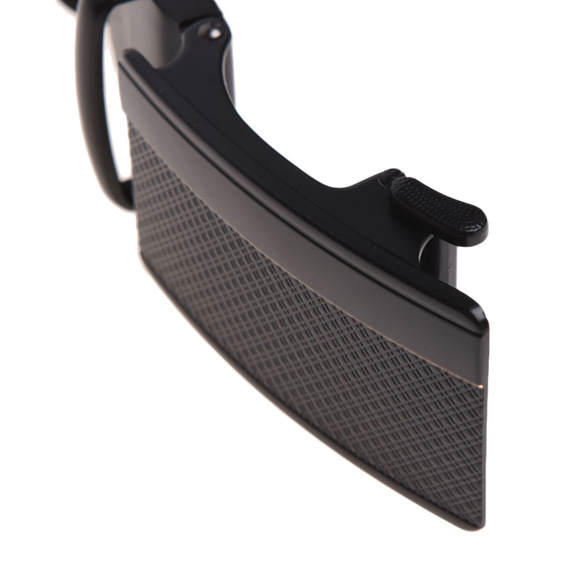 Автоматический мужской пасок с пряжкой115-125×3.5 / ремень на брюки Borsa Leather, черный Киев - изображение 5