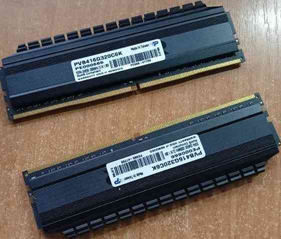 Відеопам'ять: Viper Patriot 16Gb. 3200 MHz. DDR4. Київ