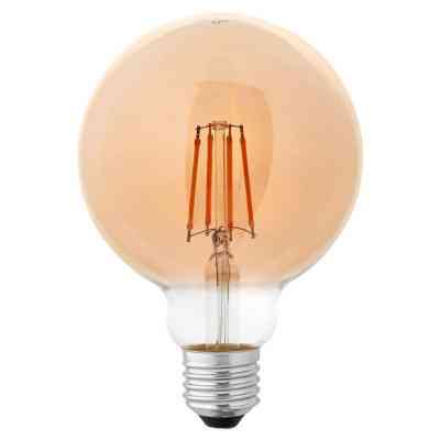 Лампочка Delux Globe G95 6Вт E27 2700К amber filament (90016727) Вінниця