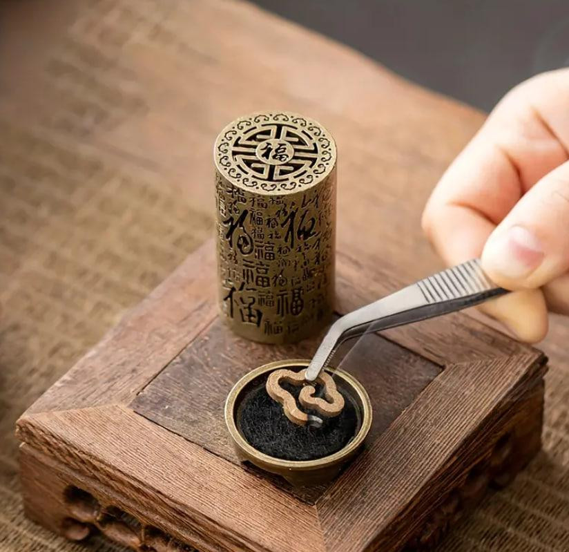 Изящный вертикальный держатель для благовоний. Мини-курильница 6,2 см Киев - изображение 5