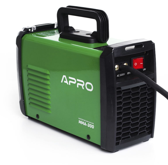 Зварювальний апарат інверторний MMA-300 20-300А ел.5мм 3+2м APRO Житомир