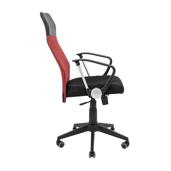 Офісне крісло керівника Ultra M1 Tilt Чорно-червоний Київ