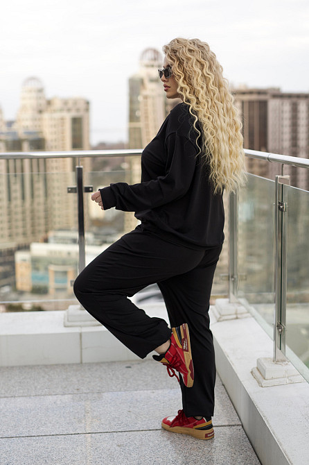 Спортивный костюм женский из двунитки 