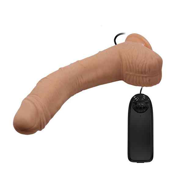 Вібратор - Beautiful Encounter Alex Vibrating Dildo Flesh Sex Aura Київ