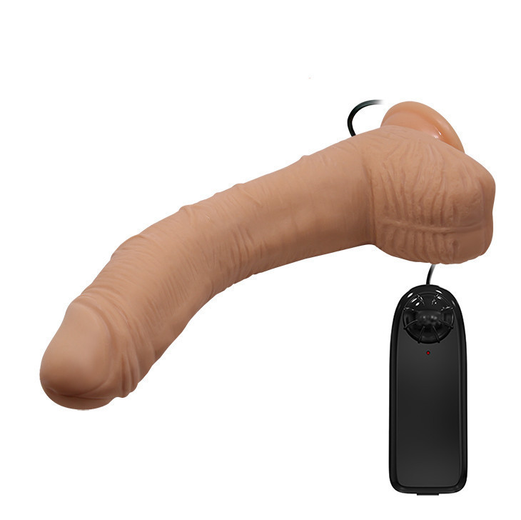 Вібратор - Beautiful Encounter Alex Vibrating Dildo Flesh Sex Aura Київ - фото 2