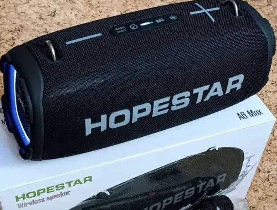 Bluetooth колонка HOPESTAR A6 MAX с микрофоном ОРИГИНАЛ, 80 Вт. Киев - изображение 7