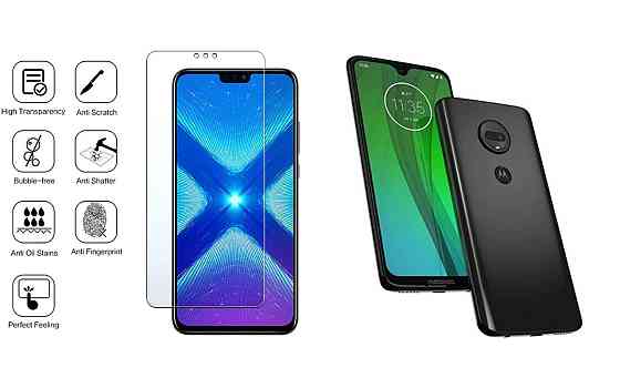 Защитное стекло NeoGlass для Motorola Moto G7 – ультрапрозрачное и устойчивое Киев