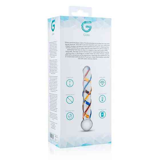 Скляний дилдо Gildo Glass Dildo No. 10 Sex Aura Київ