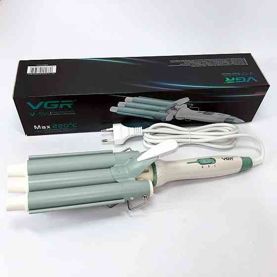 Плойки для об'єму волосся VGR, Професійна плойка для завивки волосся Щипці завивки і об'єму LJ-58 Івано-Франківськ
