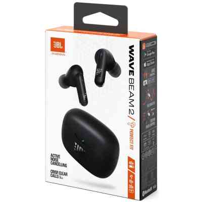 Наушники JBL Wave Beam 2 Black (JBLWBEAM2BLK) Винница