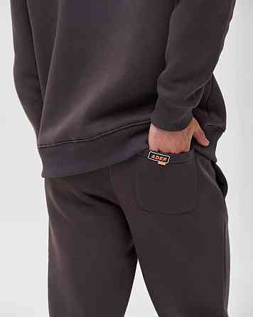 Чоловічий теплий костюм зі штанами та капюшоном — Байка тринитка Tom John 93424 XXL Київ